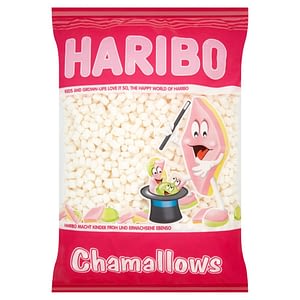 haribo chamallows mini mallows - white - 1kg bag