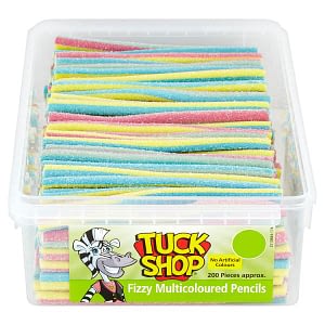 Tuck Shop Fizzy Multicoloured Pencils - 200 Pieces
