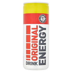 Euro Shopper Original Energy Drink 250ml – Case of 24 (Price Marked)