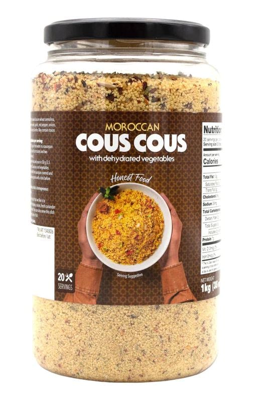 Trevijano Moroccan Cous Cous with Vegetables, 1kg