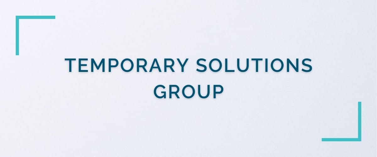 Temporary Solutions Group header image