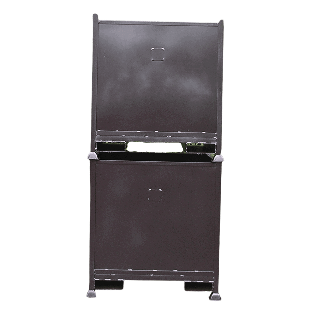 UK Stillage Manufacturer Industrial Waste Recycling Bins Black