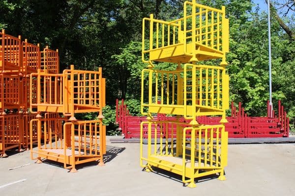 JS Burgess gas cylinder transport cages