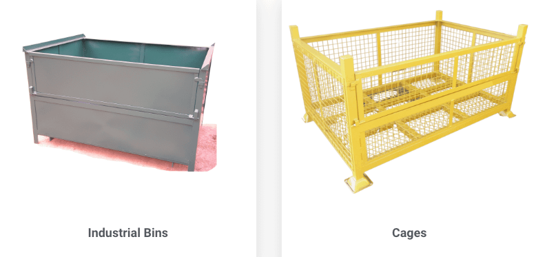 Cages and Bins