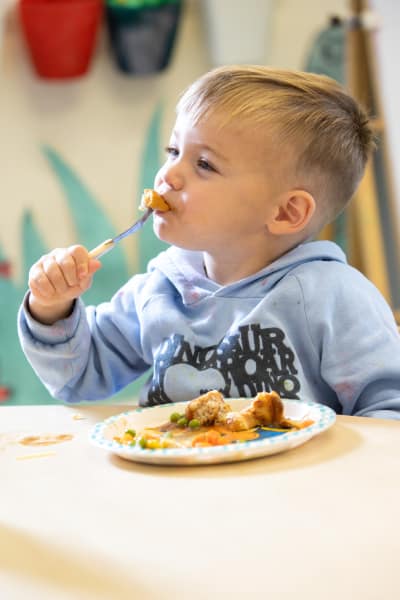 Child eating