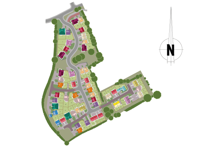 orchard manor mobile site plan