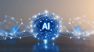 AI-Sphere-with-Neural Network-Connections