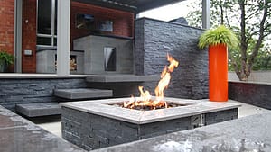 Outdoor Firepit Slider