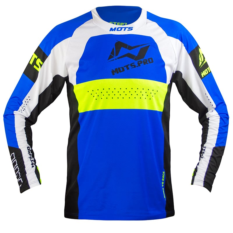 NEW – MOTS STEP 7 SHIRT – BLUE | Trial Enduro Direct
