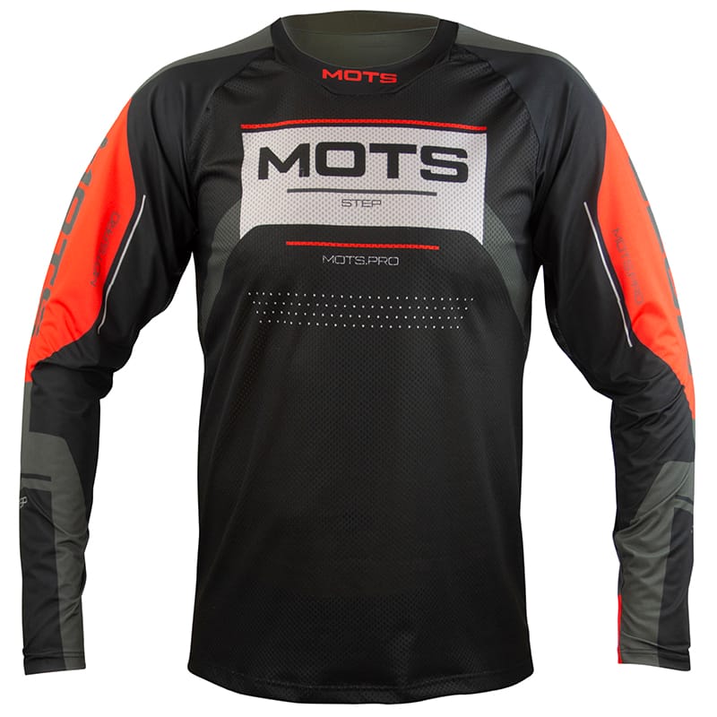 NEW! 2026 – MOTS STEP 8 SHIRT – BLACK | Trial Enduro Direct