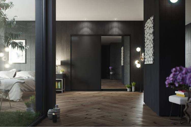 T and C Bedrooms - Sliding Wardrobe - Lucine frame