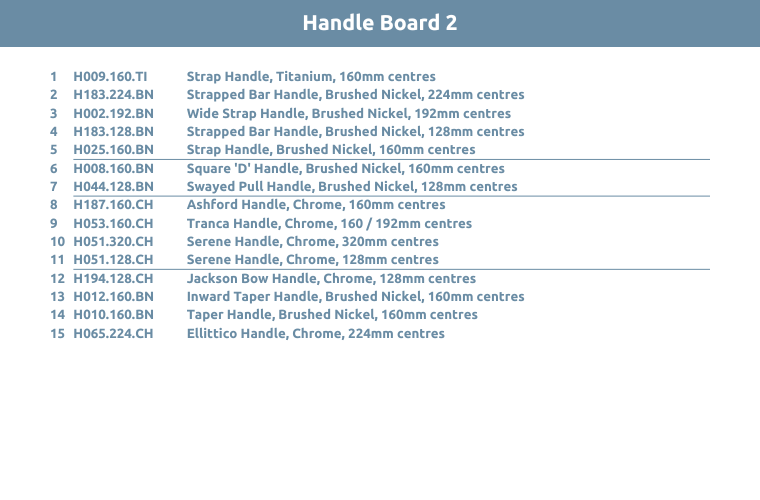 Handle Board 2