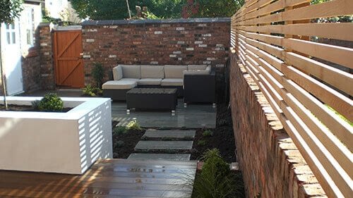 Courtyard Landscaping Project - Cheshire, Chester, Wirral, North West