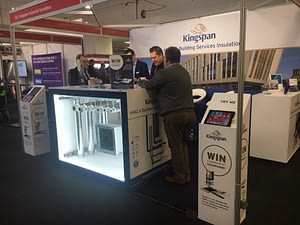 Kingspan and eclipse marketing at Build2Perform trade show