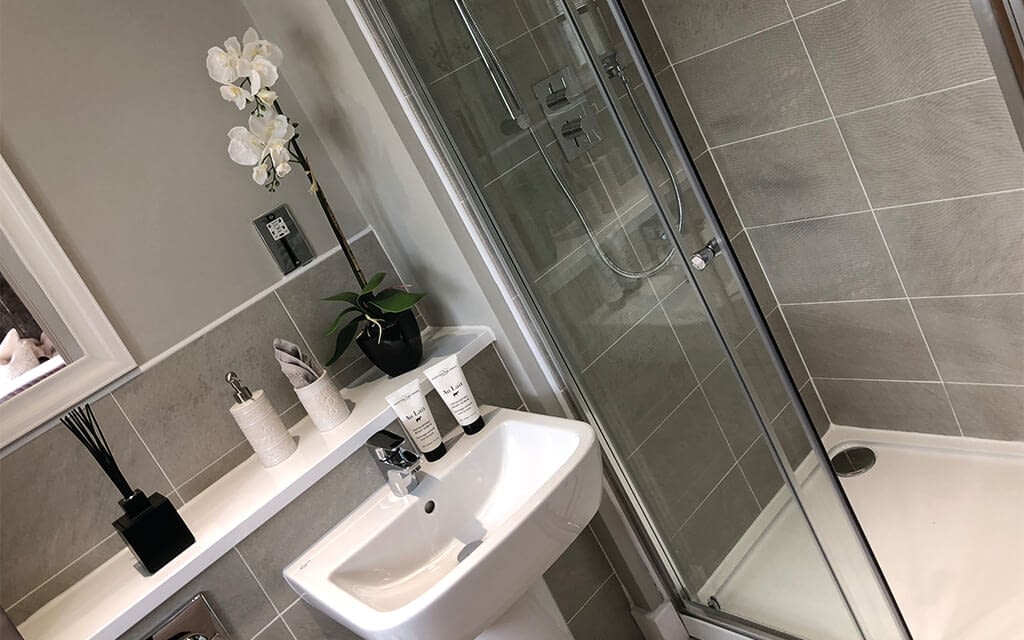 Seddon Homes shower