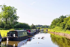 Cheshire canal scene