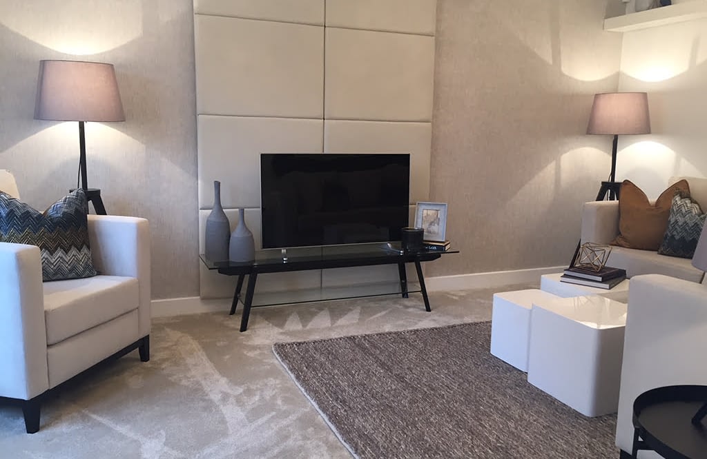 Living room lounge - Seddon Homes