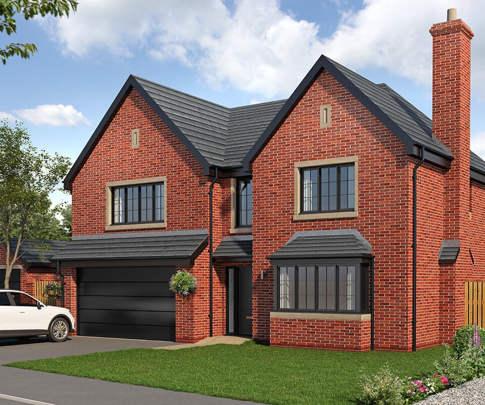 the stanbury - five bedroom detached house with integral double garage