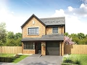 the denholme - three bedroom detached house with integral single garage