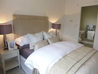 The Denholme bedroom with ensuite