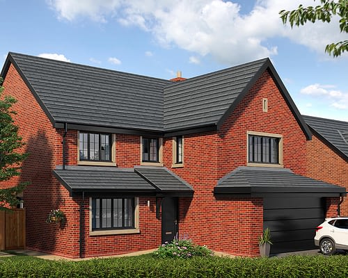 the lytham - five bedroom detached house with integral double garage