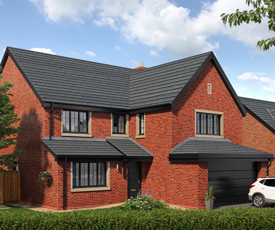 the lytham - five bedroom detached house with integral double garage