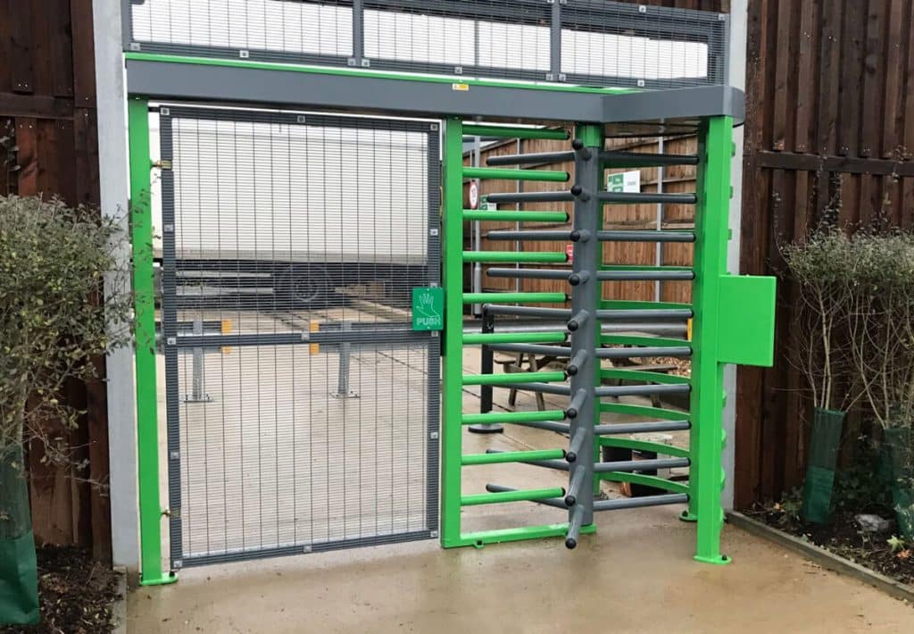 Full Height Turnstiles | External Use | Retail Associates