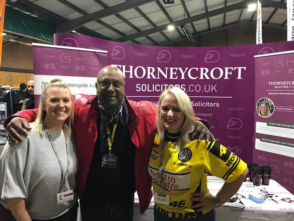 Carole Nash Show 2019 Thorneycroft and other stand holders