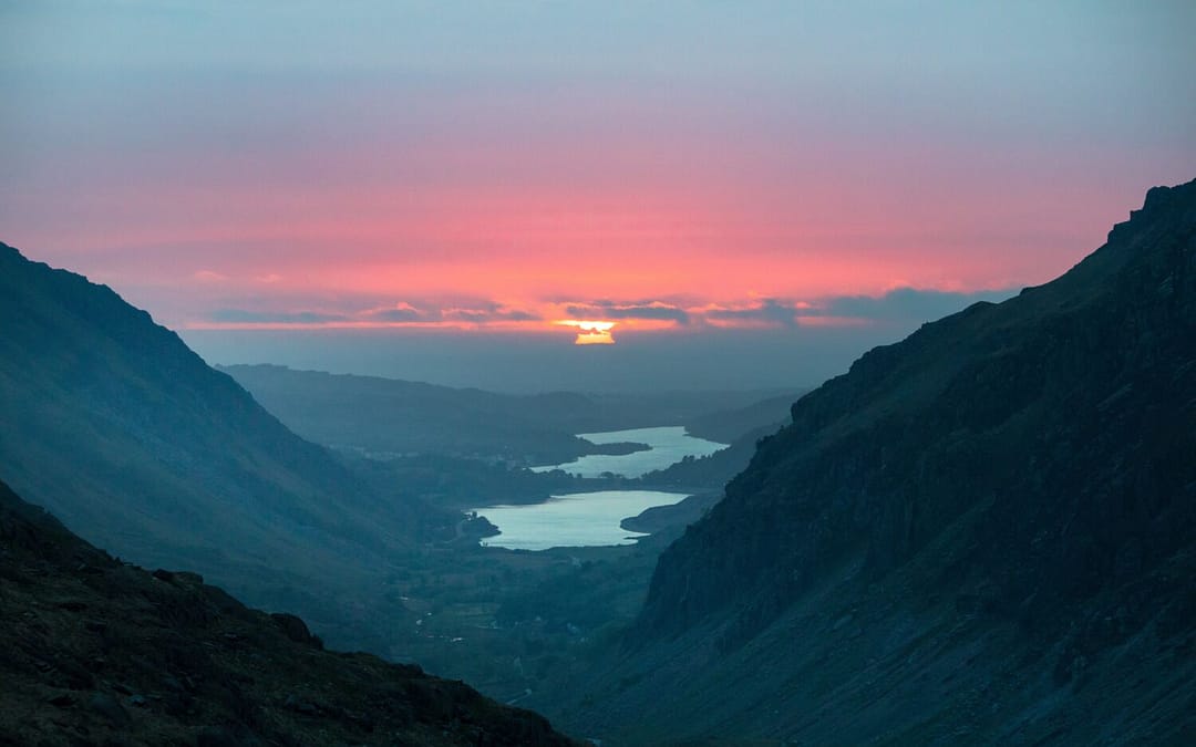 Snowdonia sunset