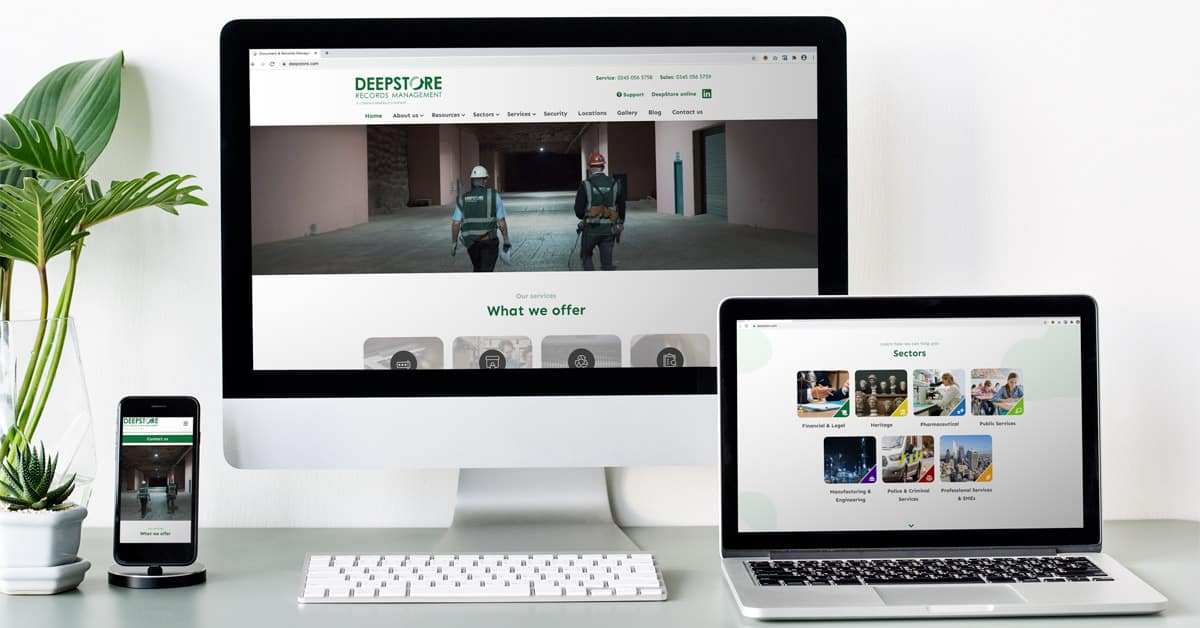 Depth Store DeepStore Launch Their New Website | DeepStore