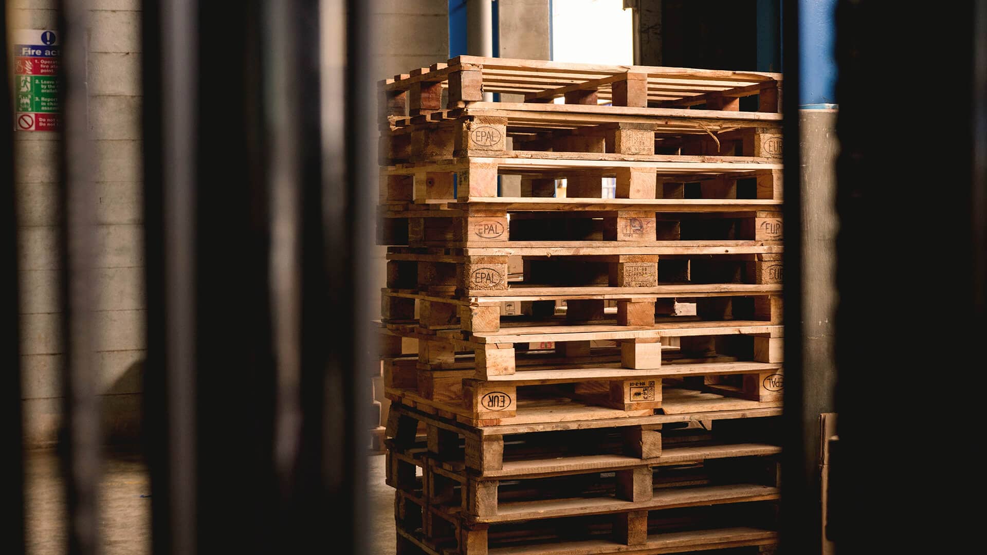 Pallet storage services