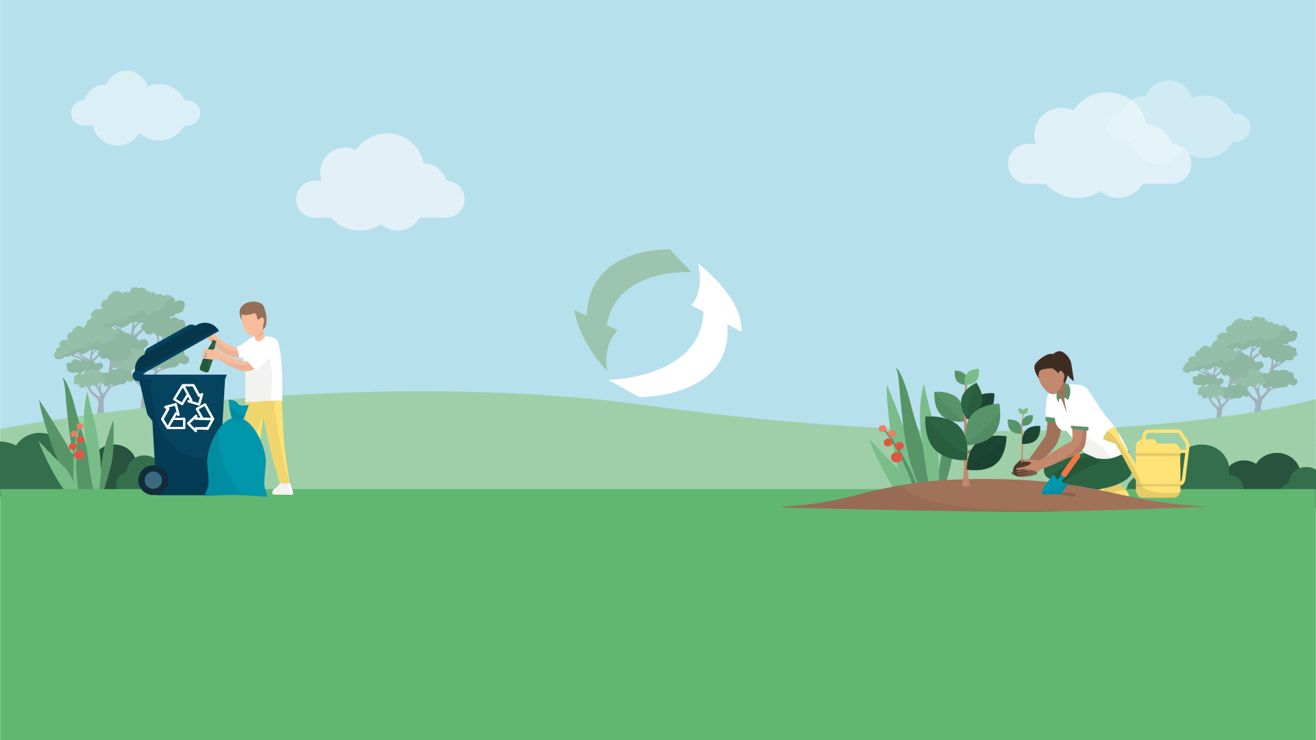 deepstore sustainability illustration