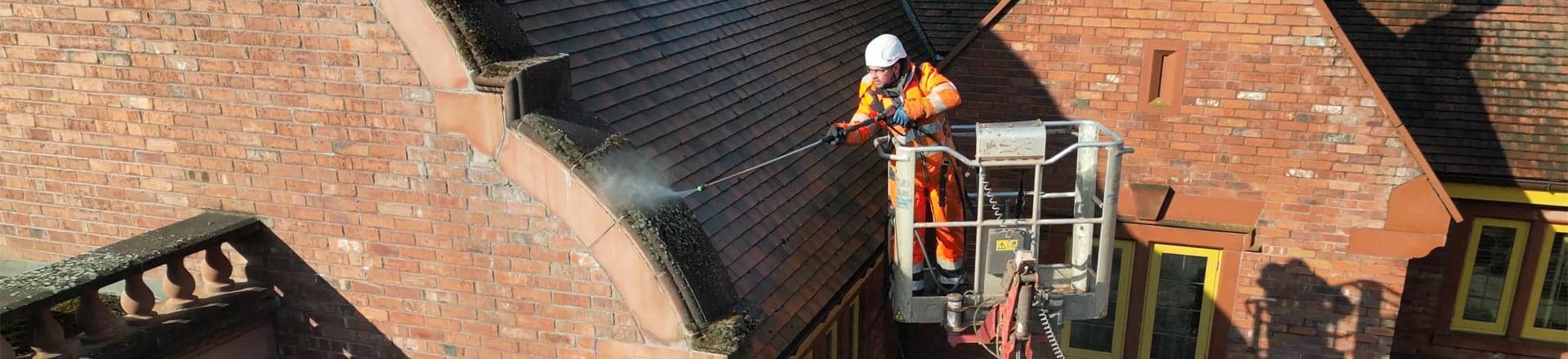 jet washing historic and listed building