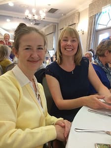 Associate Director Heather Gaunt and Annette Boden