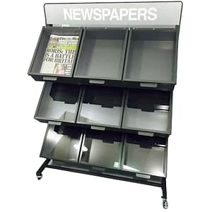 External Newspaper Stand