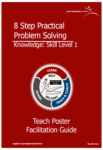 A3 8 Step Practical Problem Solving Skill Level 1 | Lean Academy