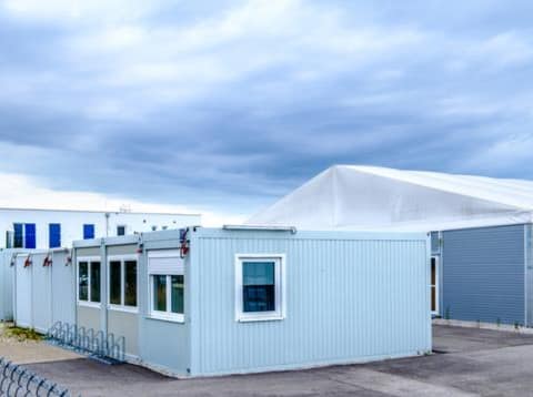 Prefabricated staff sleeper units