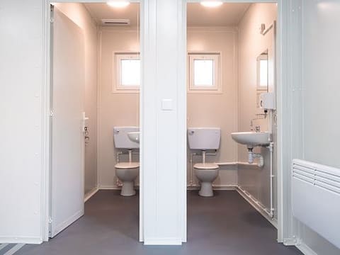 TF Jackson modular toilet and shower block