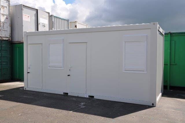 single portable office with toilet - Image 5