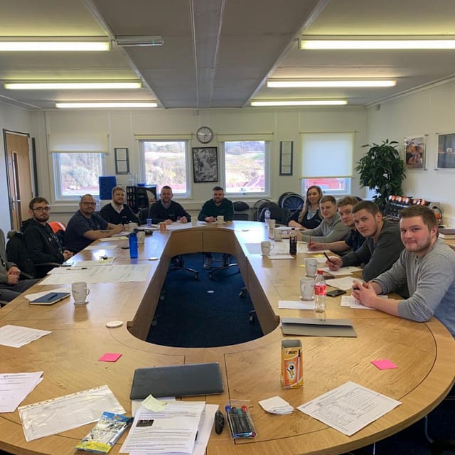 DeepStore staff at mental health workshop