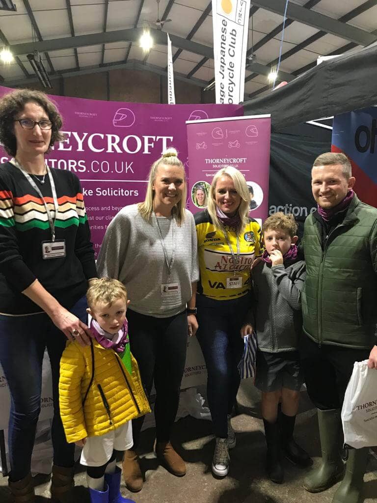 Carole Nash Show 2019 Thorneycroft with show visitors