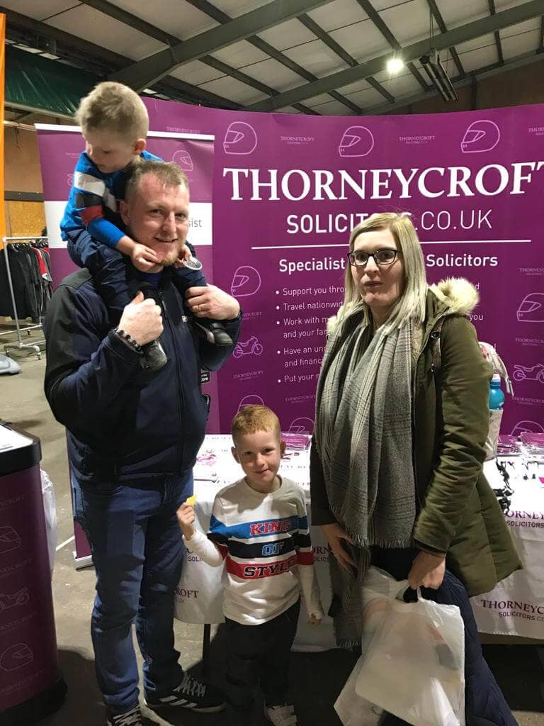 Carole Nash Show 2019 Thorneycroft visitors to stand