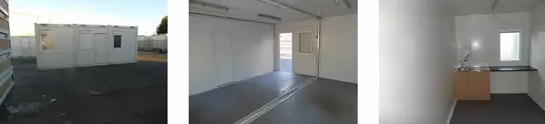 Three modular units