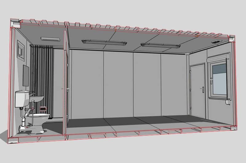 Digital render of TF Jackson sleeper unit
