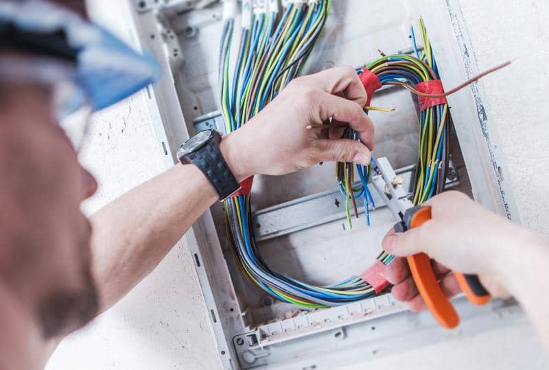 Electrical installation at TF Jackson