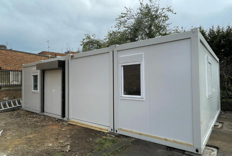 Borehamwood Food Bank build in progress
