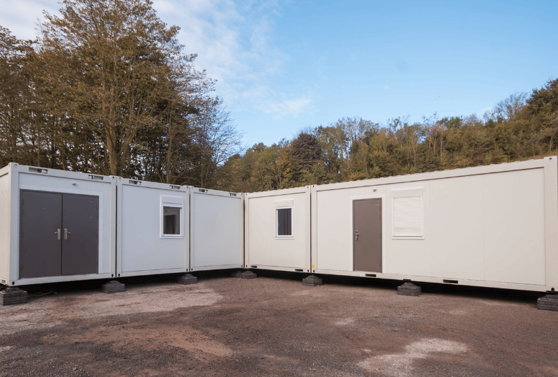 TF Jackson modular build in progress at Torr Works Quarry