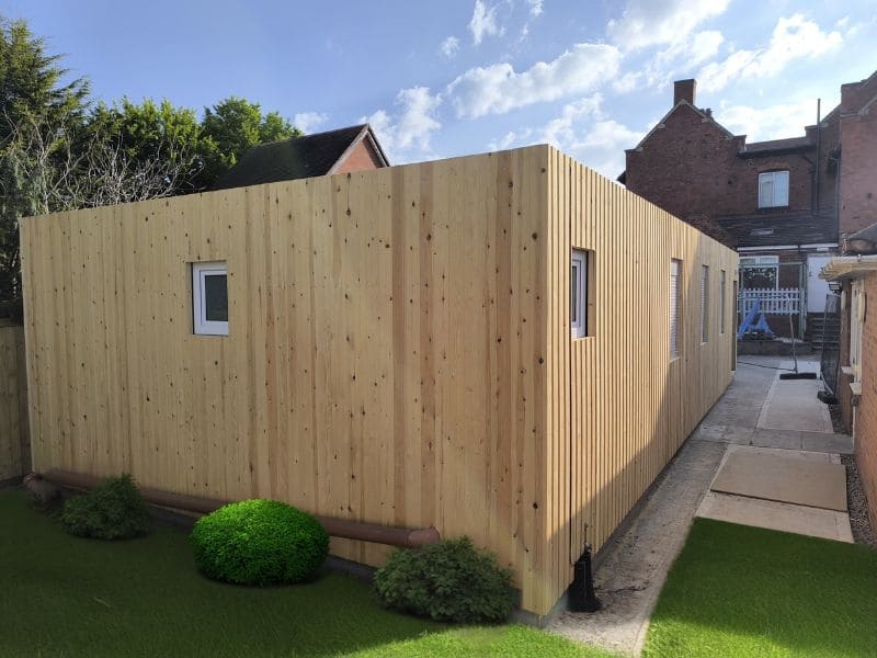 New modular building at little treasures nursery by TF Jackson