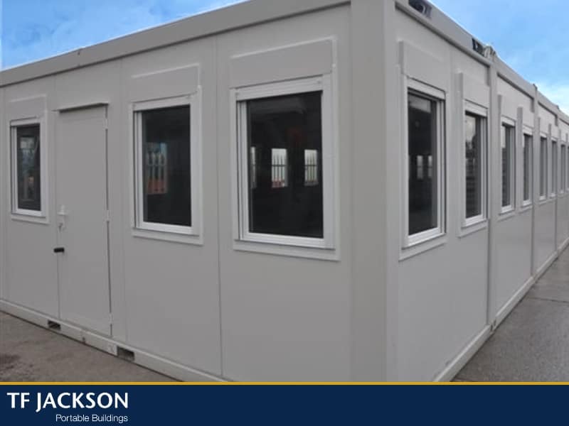 Pre-owned 10-bay modular office building for sale