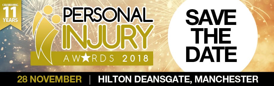 Personal Injury Awards 2018 logo